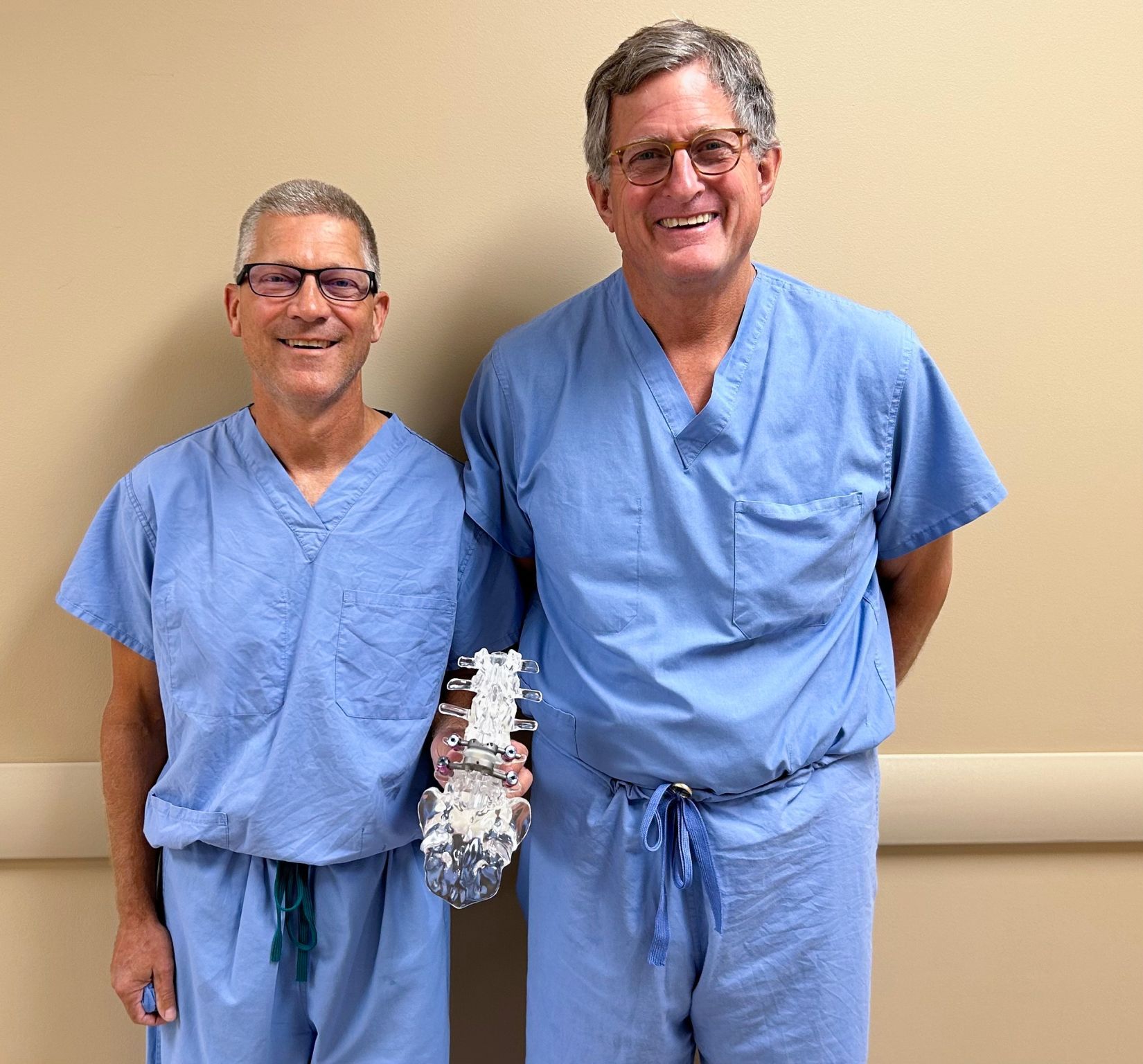 OHOW Surgeon Dr Stephen Robbins Completes First Implantation Of   Robbins 